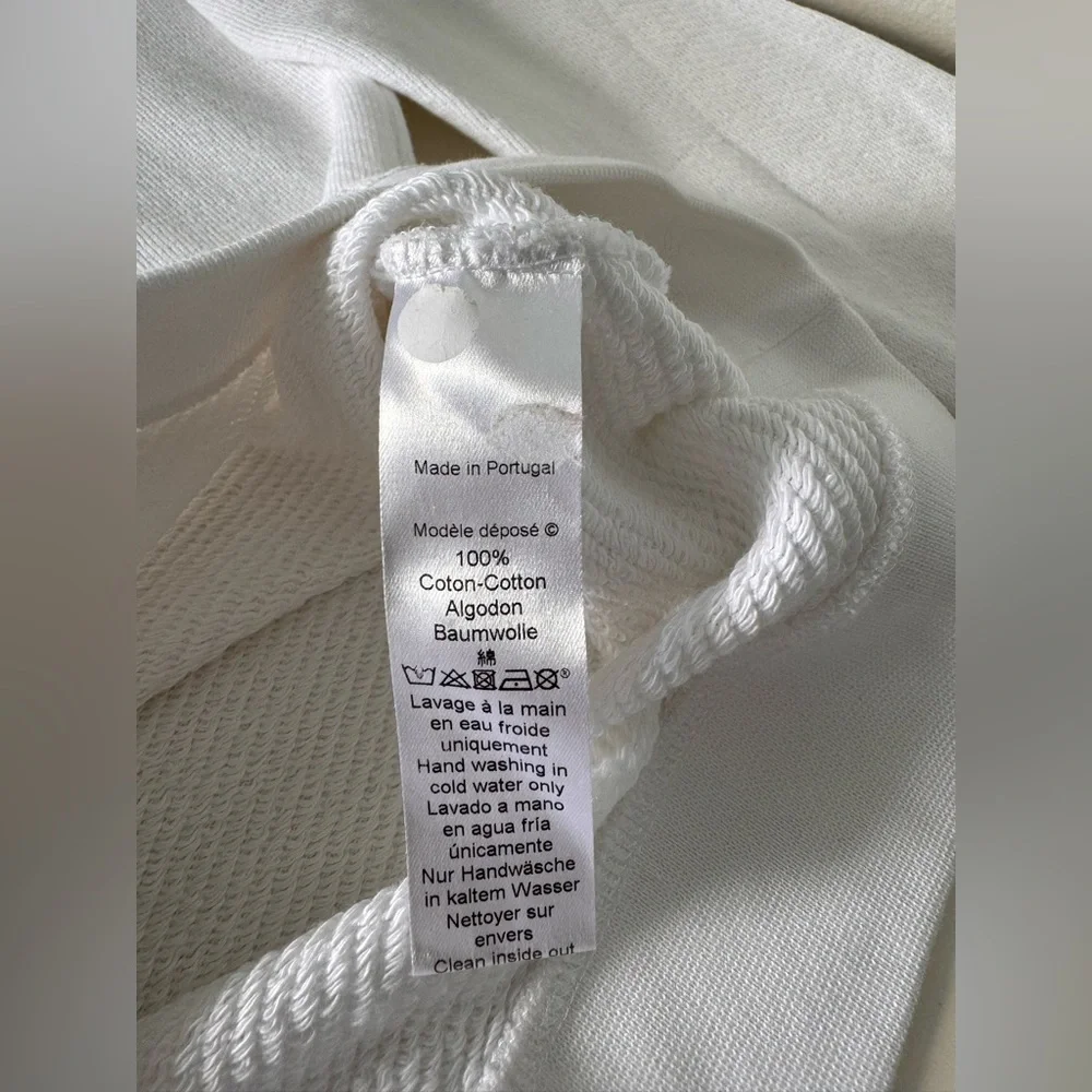 Kenzo White Women Sweatshirt Sz S